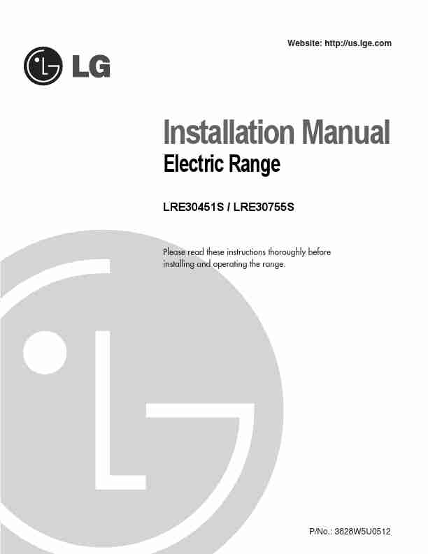 LG Electronics Range LRE30451S-page_pdf